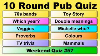 Weekend Pub Quiz – 10 rounds of pictures, puzzles & trivia screenshot 5