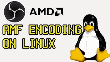 AMD AMF hardware encoding in OBS on Linux