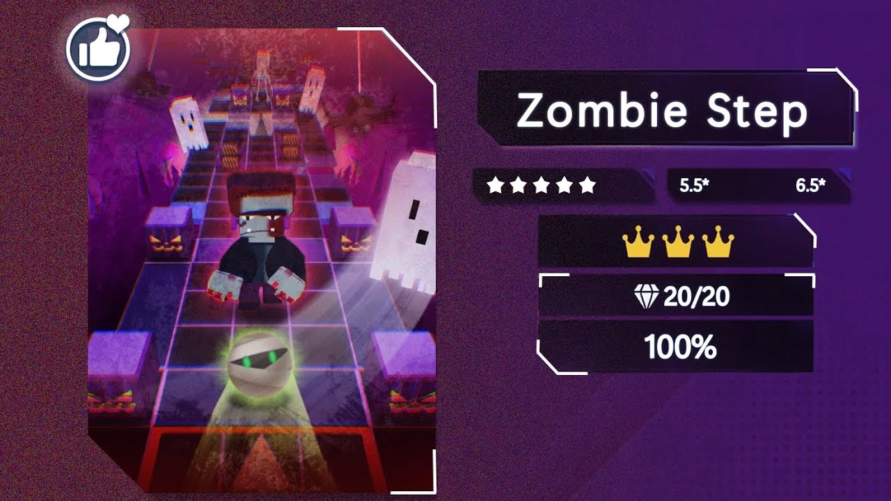 Rolling Sky Edit - Zombie Step (5*) - Hear the dead's footsteps, crawling for blood...