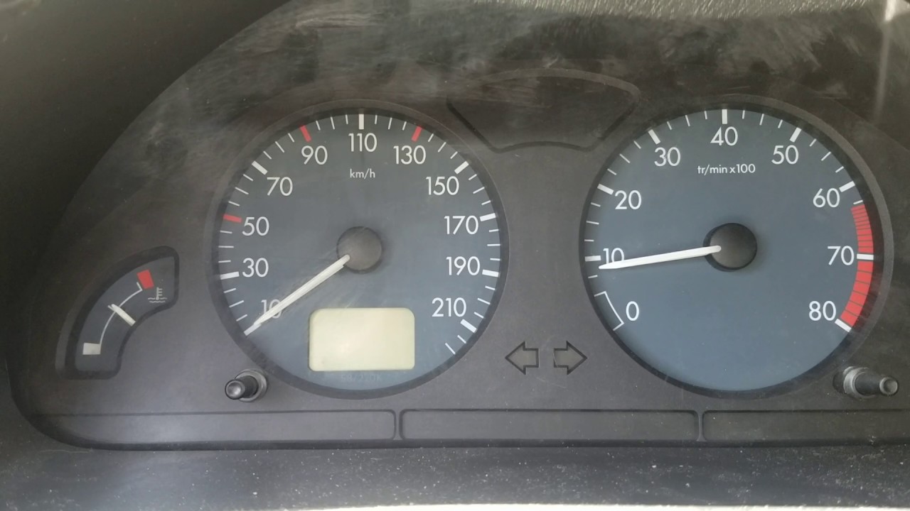 Instrument panel citroen saxo YouTube