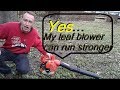 Yes! This ECHO Leaf Blower Can Run Stronger! Carburetor Adjustment PB-250LN