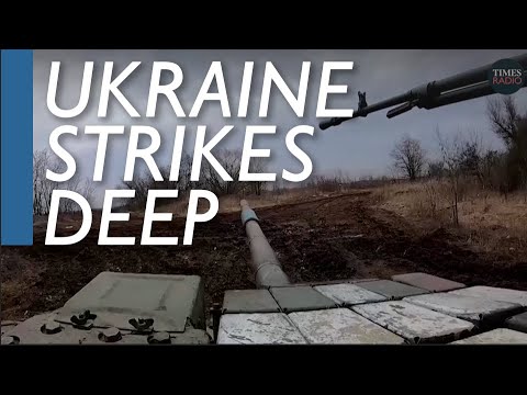 Ukraine strikes deep in Russian-held territory