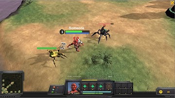 Player Health Bar & Level for uMOBA