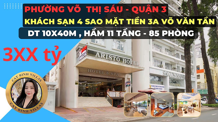 Khách sạn đường võ văn tần quận 3 năm 2024