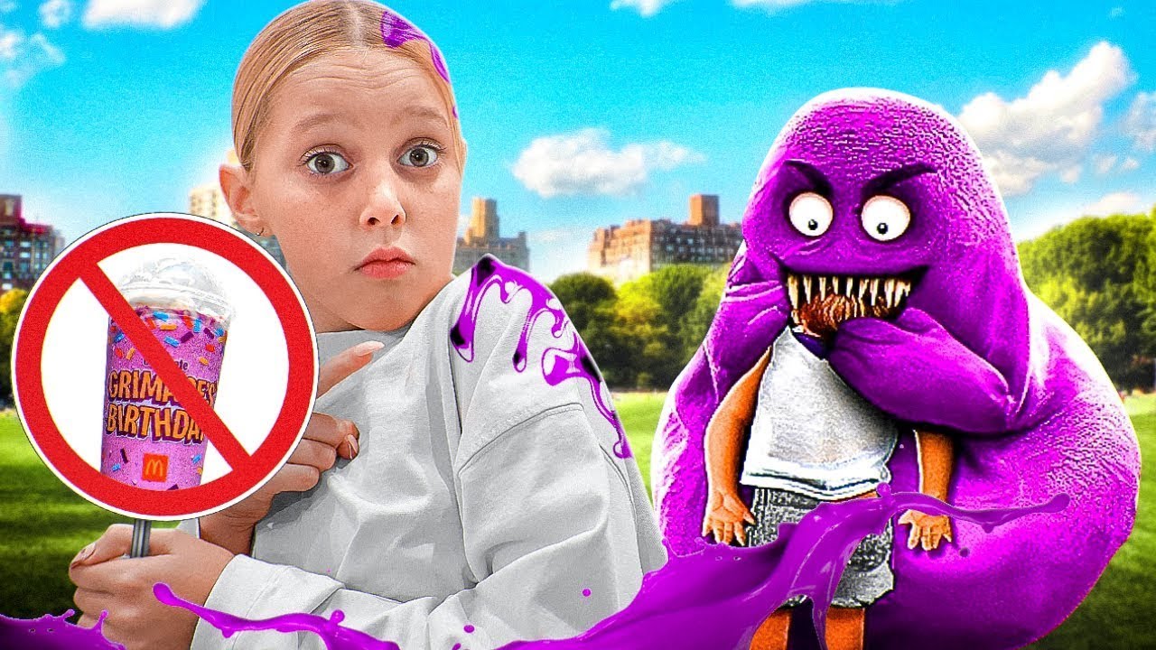 ¡NO BEBAS EL GRIMACE SHAKE! ¿Qué nos pasó después? | Historias de Amelka