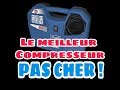 COMPRESSEUR PORTATIF scheppach unboxing et comparatif