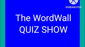 The WordWall QUIZ SHOW INTRO REMAKE