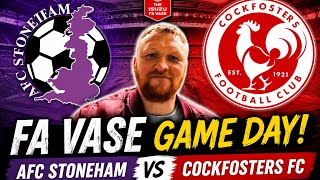 Fa Vase Final AFC Stoneham v Cockfosters