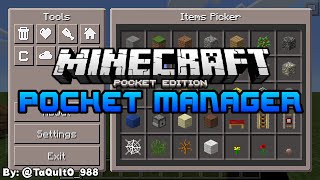 MOD: Pocket Manager | v1.2 | Minecraft PE [0.15.x] screenshot 3