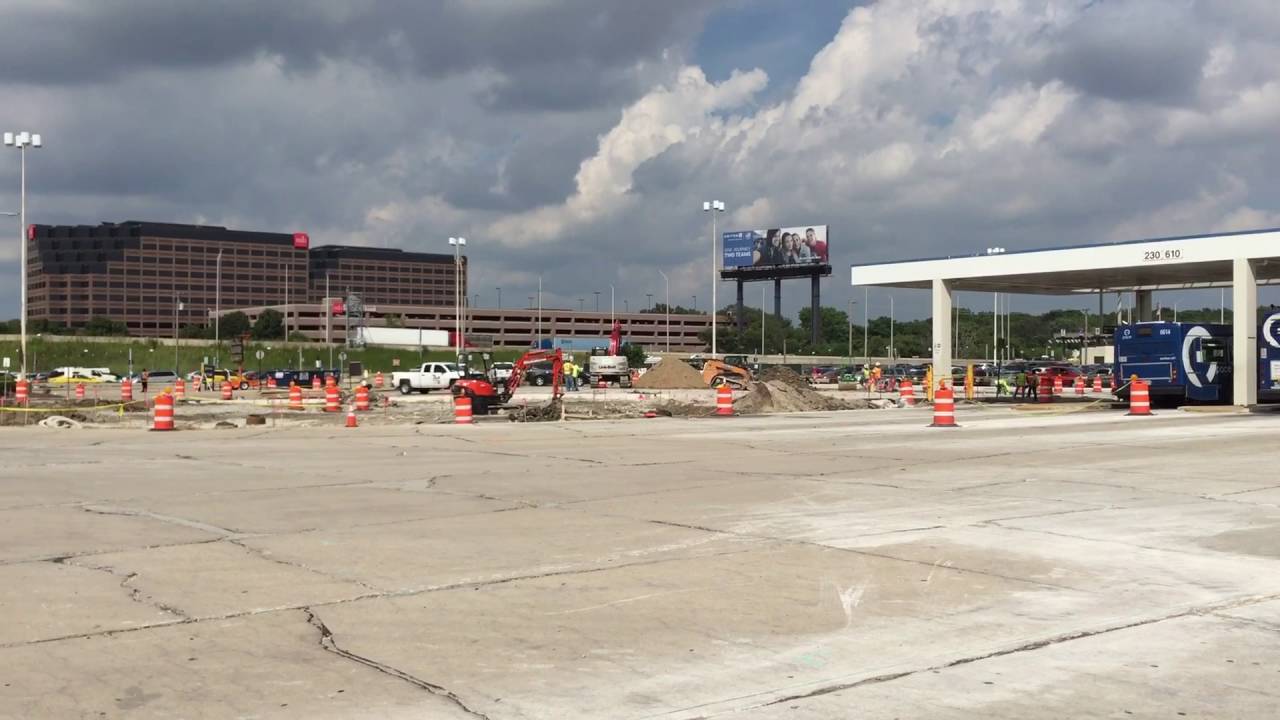 Rosemont CTA Blue Line Station of Chicago, IL YouTube
