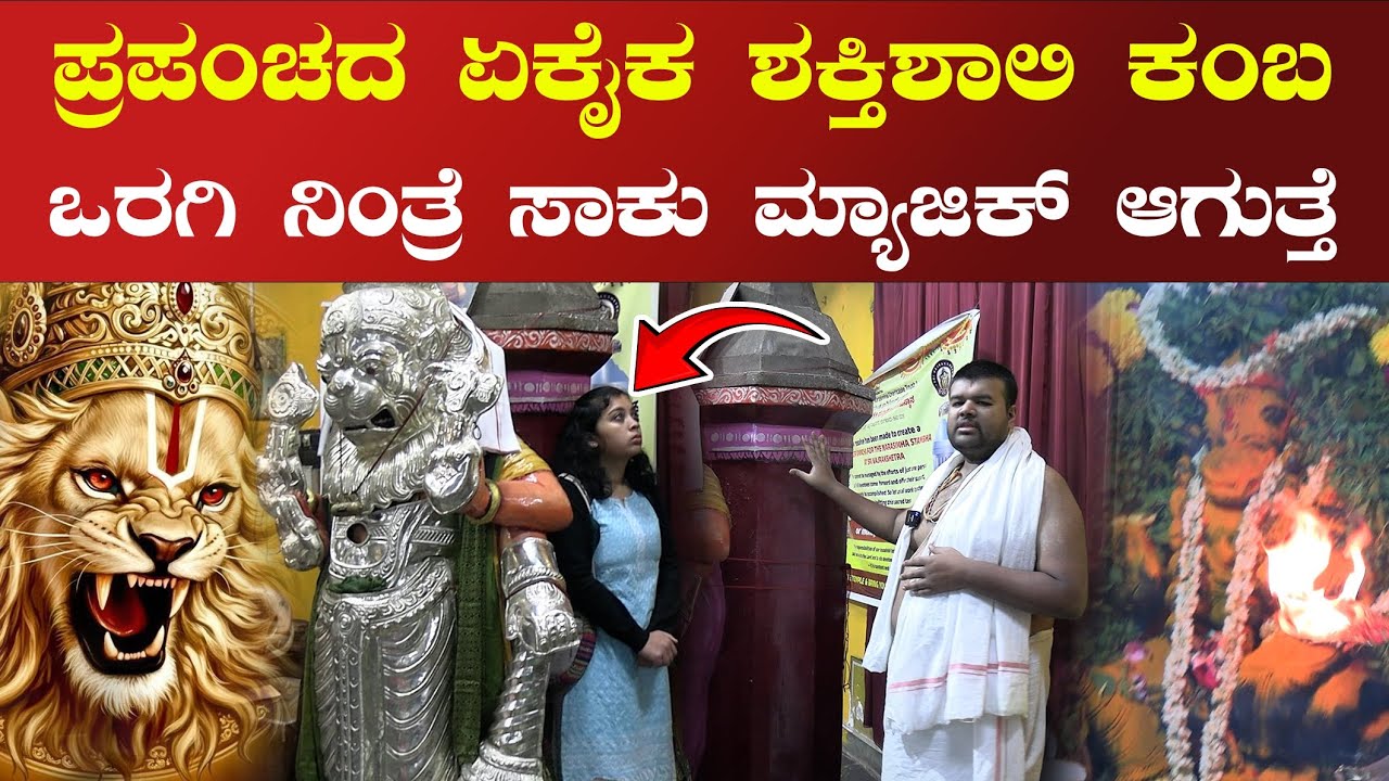 ಪ್ರಪಂಚದ ಏಕೈಕ ಶಕ್ತಿಶಾಲಿ ಕಂಬ ಒರಗಿ ನಿಂತ್ರೆ ಸಾಕು ಮ್ಯಾಜಿಕ್ ಆಗುತ್ತೆ 