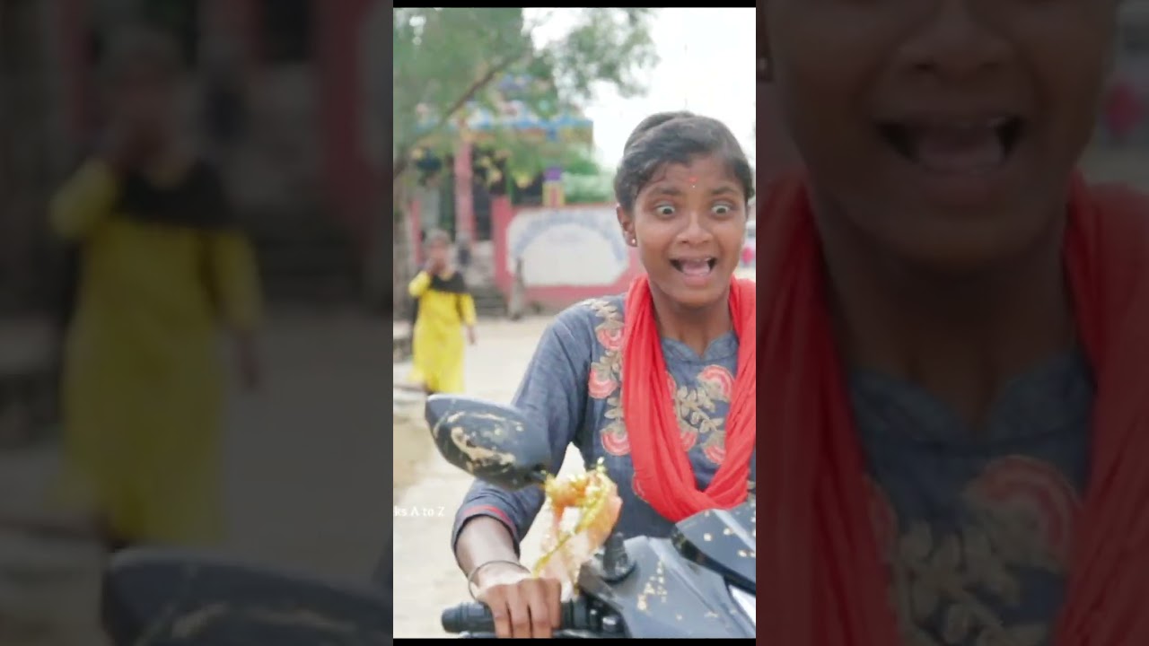 Girl #overthinking  when buy a new Scooter #indian #funny #attitude  #shorts