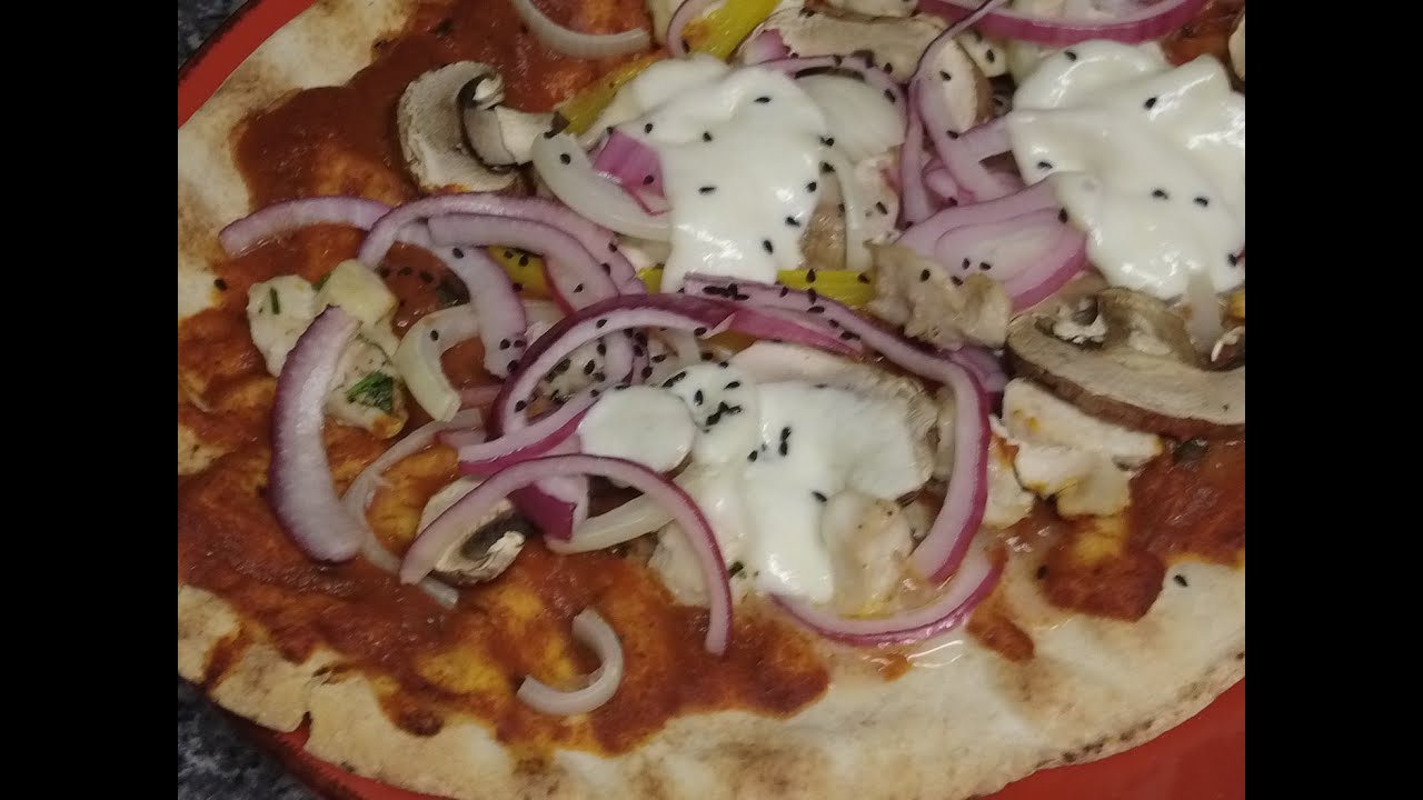 Chicken Vindaloo Flatbread Pizza YouTube