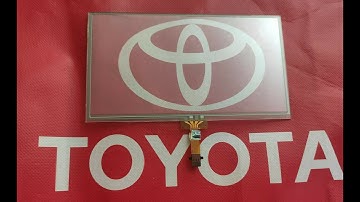 HOW TO REPLACE A Touch-screen ON NON-RESPONSIVE A 14 15 16 TOYOTA COROLLA GPS Navigation APPS