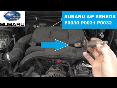 Subaru Air Fuel Sensor Testing and Replacement P0030 P0031 P0032