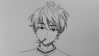 Menggambar anime untuk pemula || Mikey [ Tokyo Revengers ]