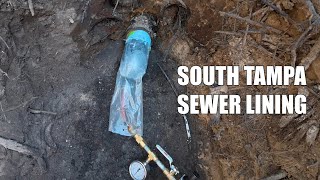 No-Dig Sewer Pipe Lining in South Tampa | CIPP Install Vlog