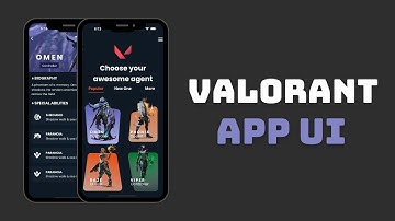 Valorant App UI - Flutter UI - Speed Code