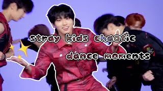 stray kids chaotic dance moments ✨