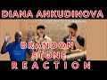 American REACTION Diana Ankudinova BRENDON STONE | Диана Анкудинова. Репетиция у БРЕНДОНА СТОУНА