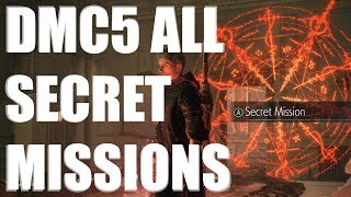 All 12 Secret Missions Locations and Guide! Devil May Cry 5!