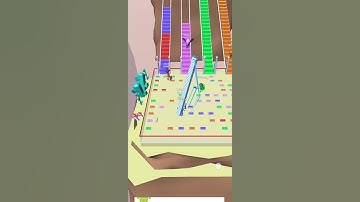 Bridge race : All level gameplay android,ios (level-16) / Amazing shorts videos