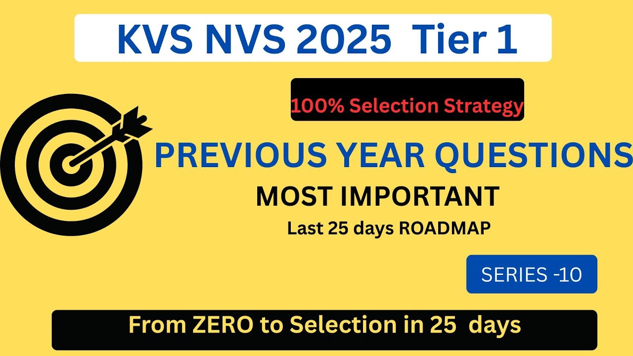 Most Expected Questions (M.MIMP)  FOR KVS NVS HTET  Tier - 1 Exams