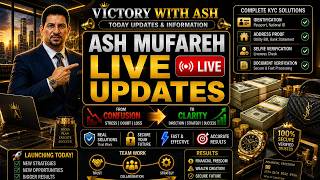 #victorywithash TODAY UPDATES &amp; INFORMATION |ASH MUFAREH LIVE UPDATES తెలుగులో #onpassivenewupdate 