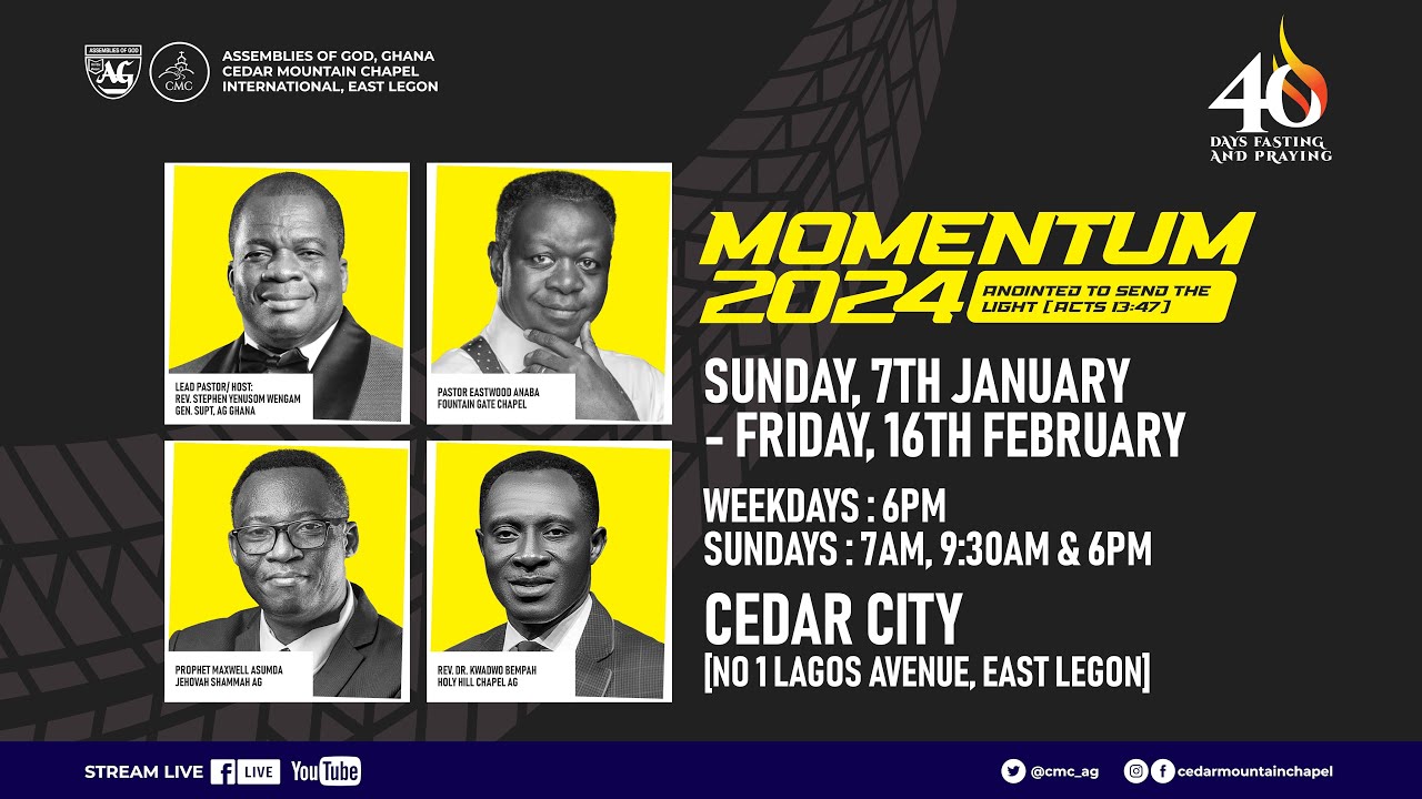 MOMENTUM 2025 (ANOINTED TO SEND THE LIGHT) DAY (4) YouTube
