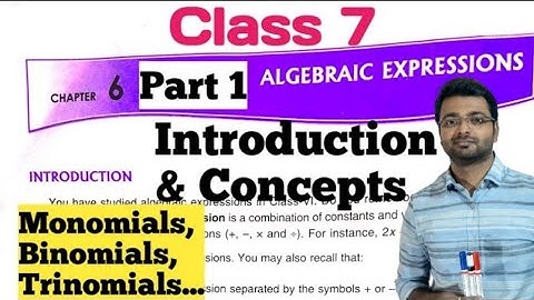 D.A.V. Math | Class 7 | Chapter 6 | Algebraic_Expression | Concepts | Part 1 | By Art Of Mathematica