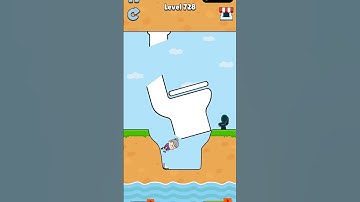 Slice Toilet 🚽 Funny Game Level 🤣 #728 #shorts #shortsfeed #slicetosave #gaming #gameplay #viral
