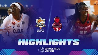 CBK Mersin vs Casademont Zaragoza | Quarter-Finals | Highlights | EuroLeague Women 2023