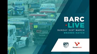 BARC LIVE | Brands Hatch | March 31st 2024
The British Automobile Racing Clubs Easter extravaganza continues this weekend as attention turns to Brands Hatch where the likes of the British Truck Racing Championship, Pickup Truck Racing Championship and Junior Saloon Car Championship are all in action.
Subscribe to get all the latest BARC content: https://www.youtube.com/@britishautomobileracingclub
To become member of the BARC, visit: https://www.barc.net/membership/
Connect with the BARC online and on social media:
Website - https://www.barc.net/
Facebook - https://www.facebook.com/BARCHQ/
Twitter - https://twitter.com/OfficialBARCHQ
Instagram - https://www.instagram.com/officialbarc/ BARC LIVE | Brands Hatch | March 31st 2024