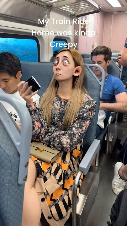 #creepy #train #ride  #home