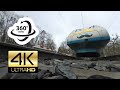 360° camera under train - PENDOLINO (4K) Virtual Reality