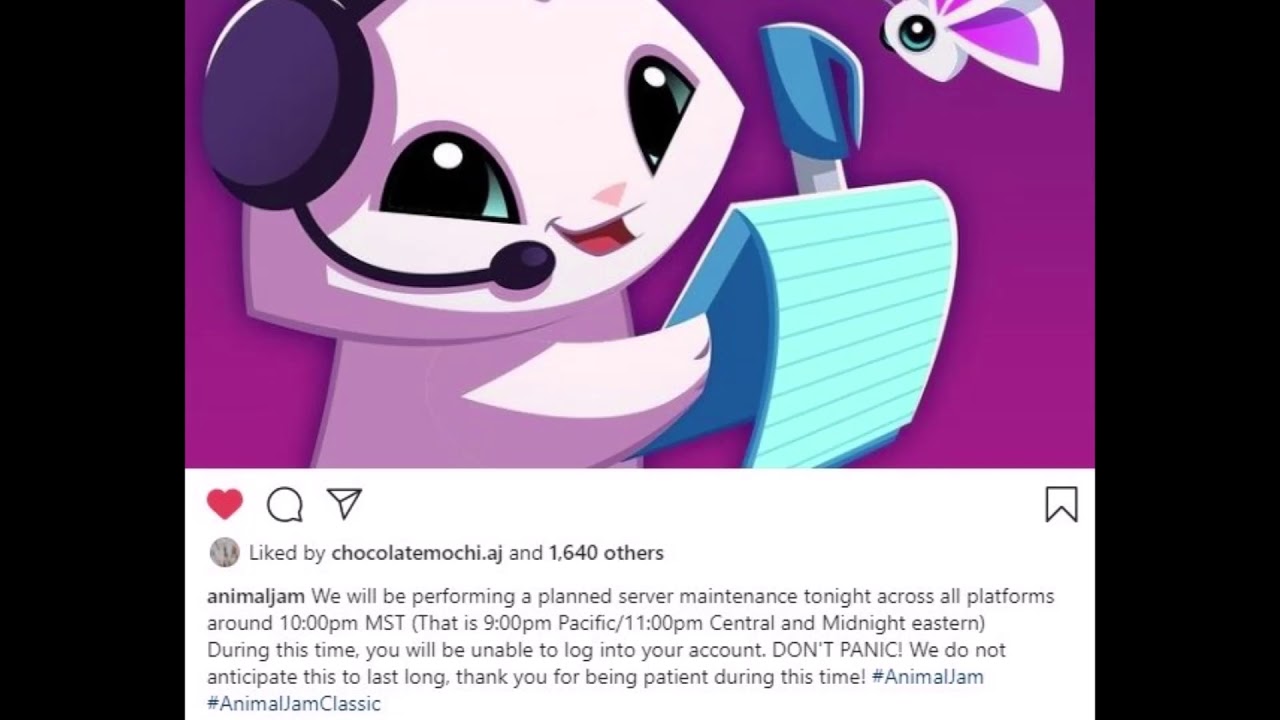 YOU WONT BE ABLE TO LOGIN TO ANIMAL JAM | AJ, AJC, FERAL Maintenance