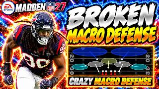 THIS *BROKEN* MACRO DEFENSE IS INSANE IN MADDEN 27!