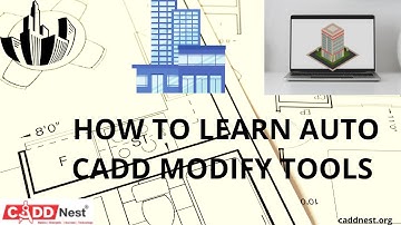 HOW TO LEARN MODIFY TOOLS IN AUTO CAD