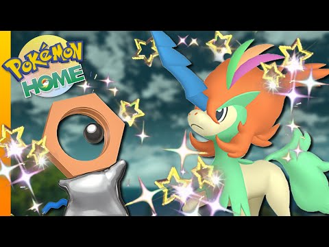 Holt euch Shiny Keldeo & Meltan | HOME Verteilung
