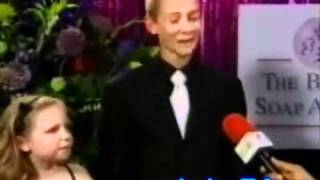 Luke winning Best Spectacular scene