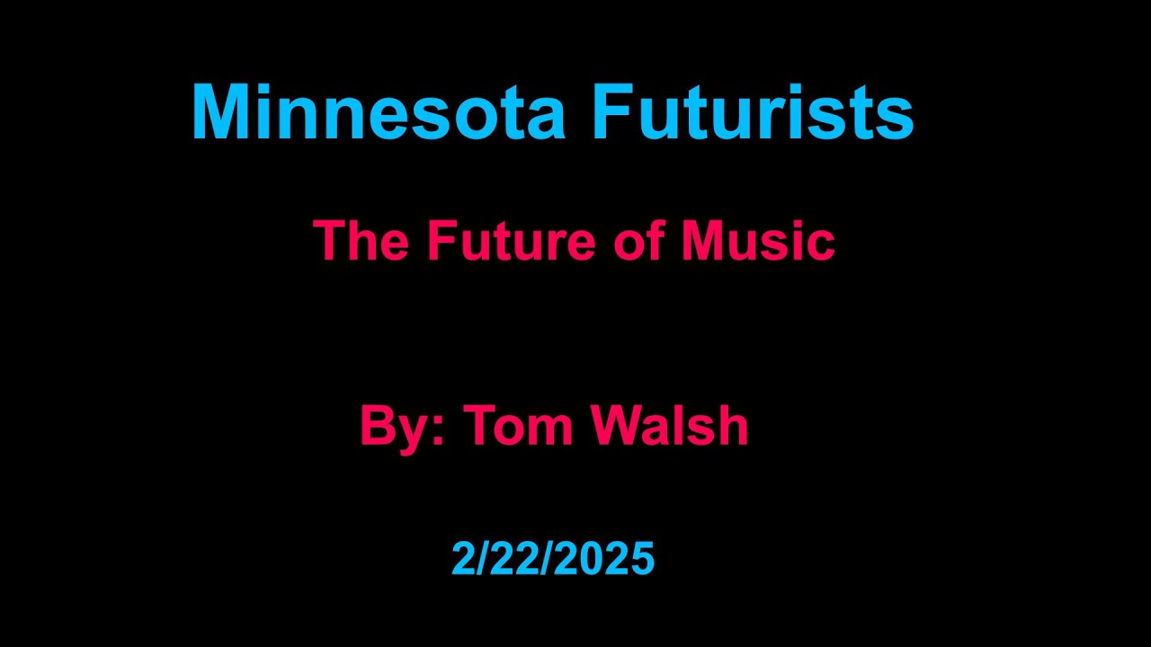 The Future of Music - YouTube