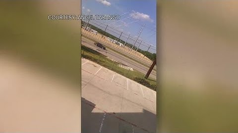 VIDEO: Apartment complex falls victim to 