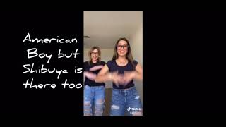 American boy but shibuya is there too