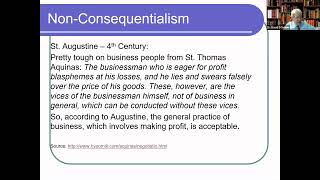 Ethics & St. Augustine (Business Law 101, episode 187)