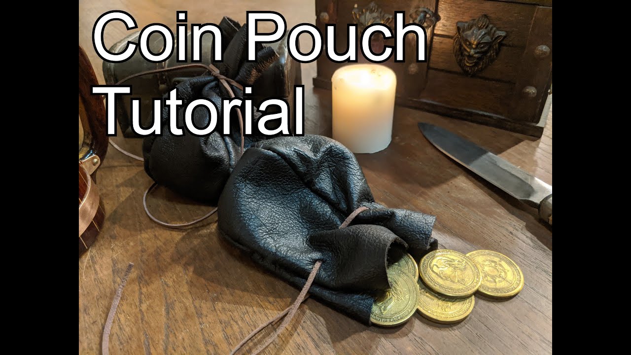 How to make a coin pouch - tutorial