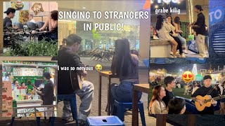 SINGING TO STRANGERS IN PUBLIC!?