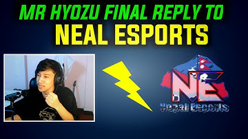 Mr Hyozu Final Reply To Nepal Esports Officials [NE NIKESH HACKER CONTROVERSY] - PUBG MOBILE NEPAL