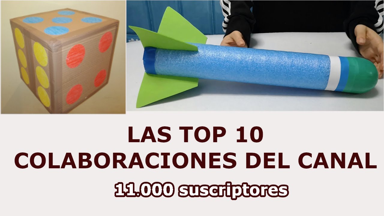 Las TOP 10 vídeos de COLABORADOR@S del canal más populares