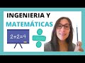 📌 Quiero estudiar ingeniería pero soy malo con matemáticas. 8 consejos. 🙄