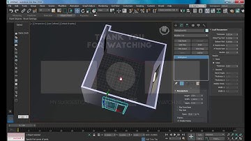 How to Create wall doors window in 8 min!!! 3D MAX Tutorial